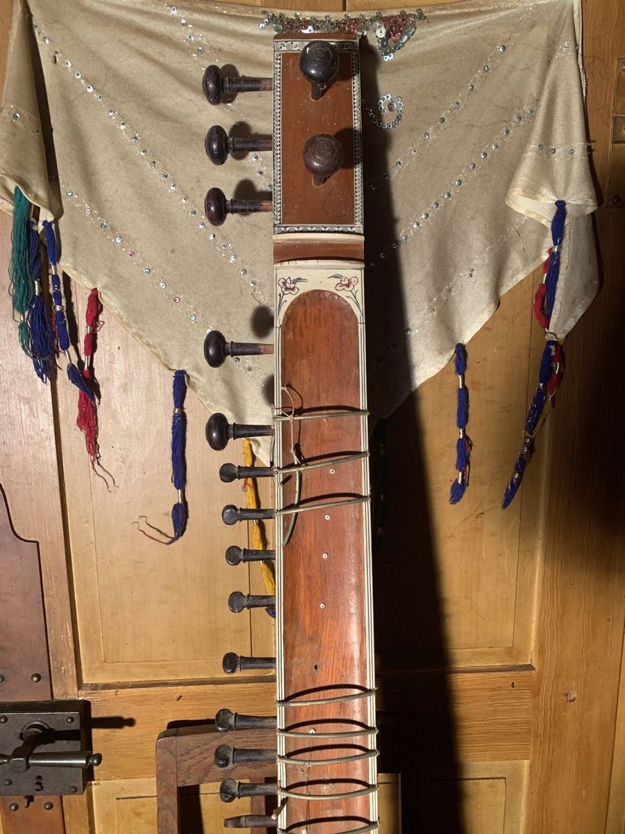 Strumenti musicali: Alte indische Sitar, defekt, – Usato da Dussnang venduto da pml253 5
