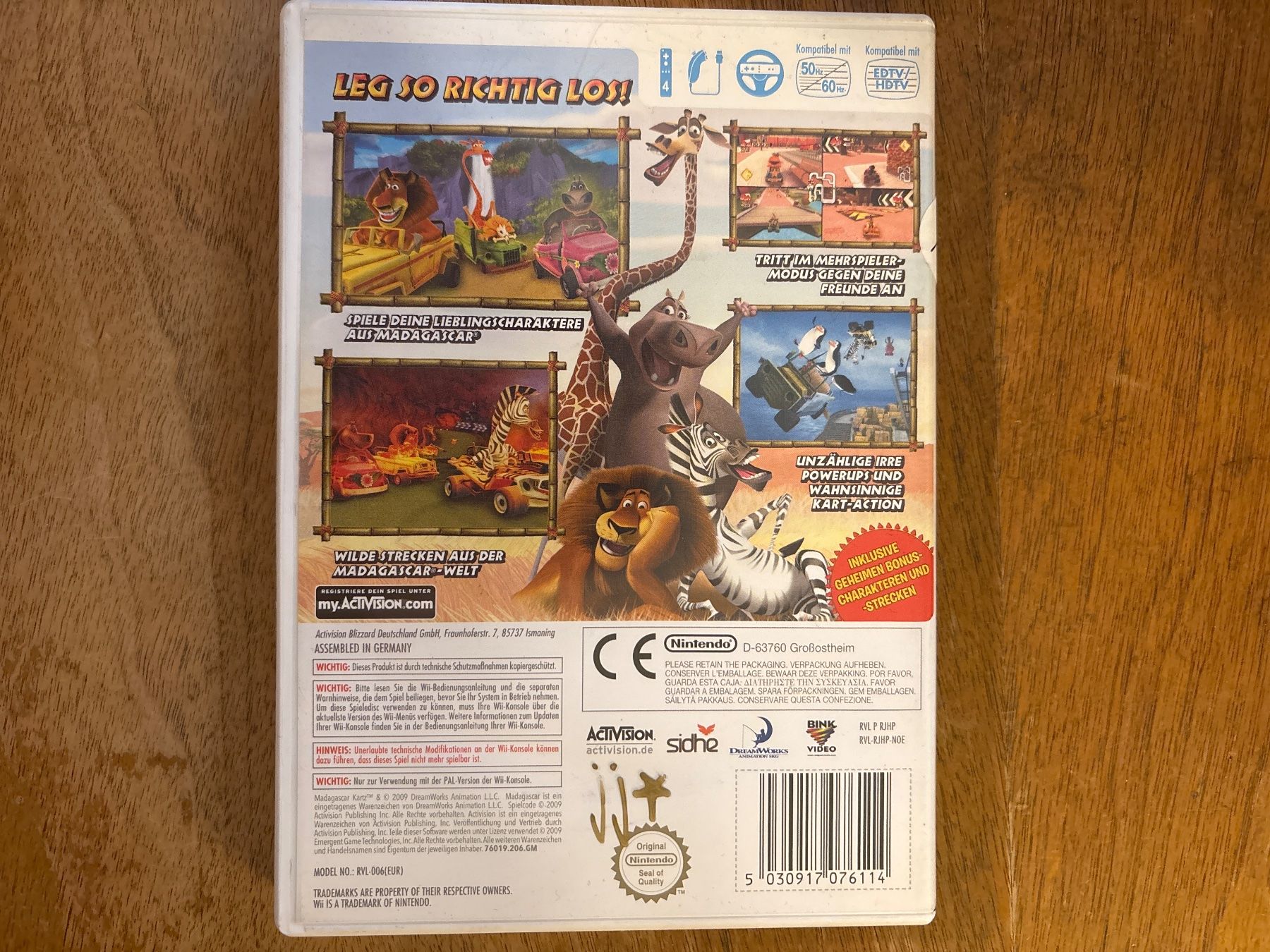Nintendo Giochi: MADAGASCAR KARTZ - NINTENDO WII – Usato da Zürich venduto da hiddentreasures_zh 1