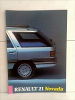 Brochure Catalogue Renault 21 Nevada 1987 TL/TS GTS/GTX TXE