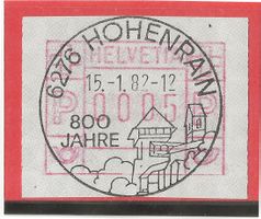 6276 HOHENRAIN SK71 TS 15.01.82 auf ATM (FRAMA)