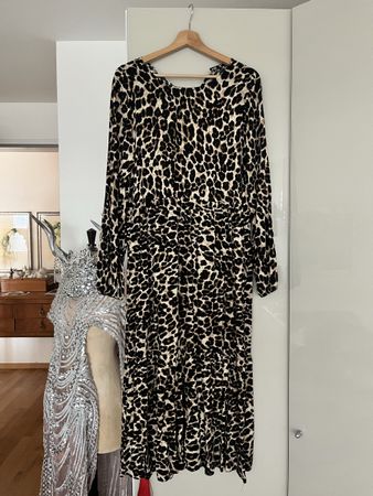Leopardenkleid Grösse 42 nicht Figurbetont