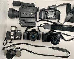 Set Minolta Kameras 5xFoto/1xVideo
