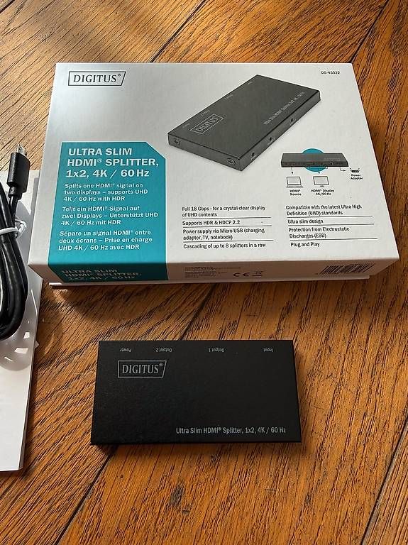 Adattatori: Digitus Ultra Slim HDMI Splitter – Nuovo (secondo la descrizione) da Küsnacht ZH venduto da paulrl 1