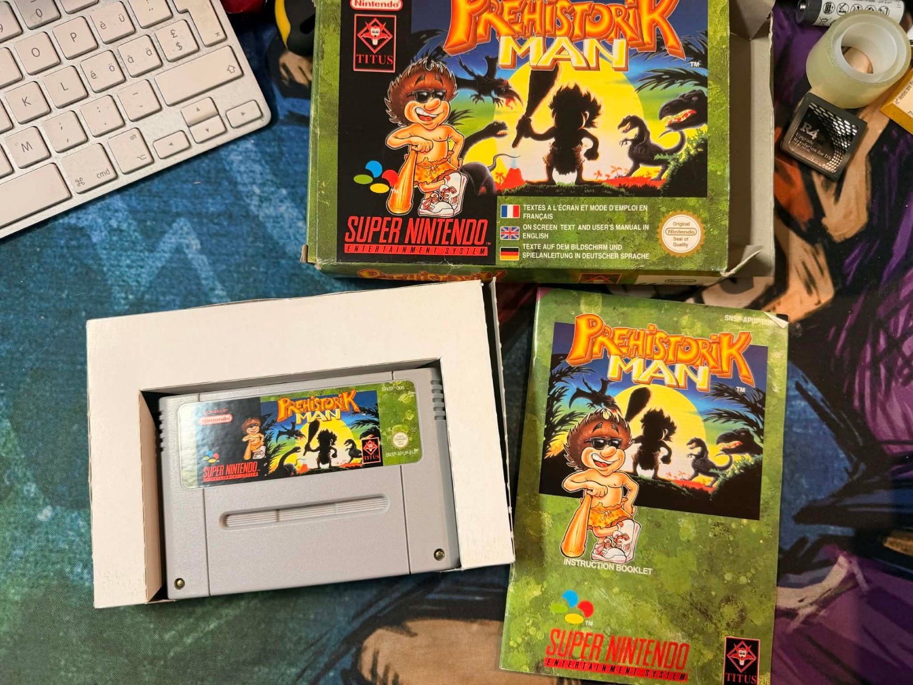 Nintendo Giochi: Prehistorik Man Super Nintendo – Usato da Giubiasco venduto da Ticinerd 2