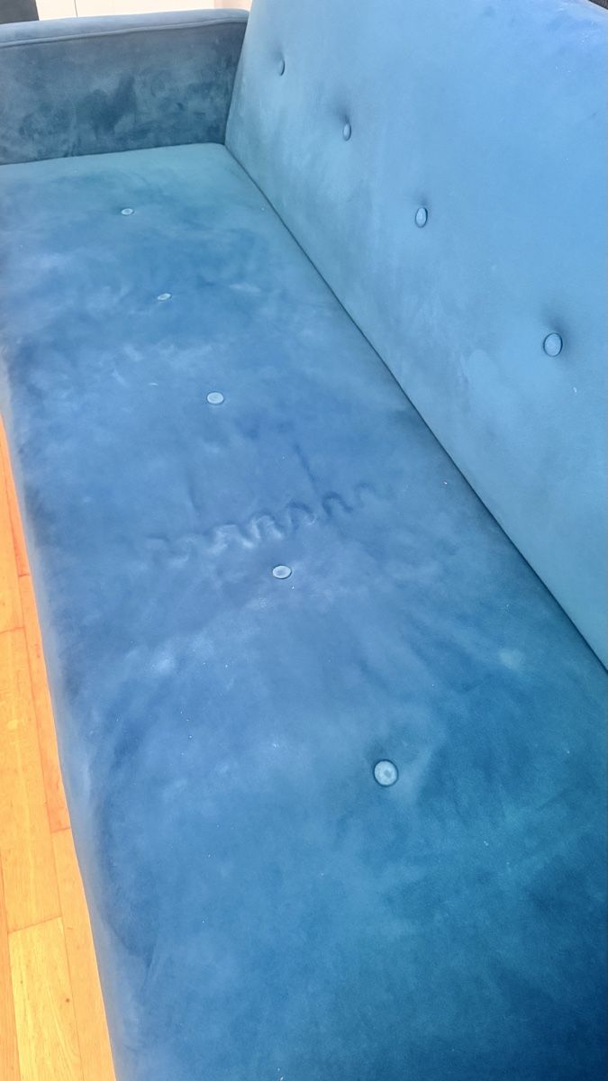 Sofas: Blue sofa bed – D'occasion à Knonau par Gix22 3