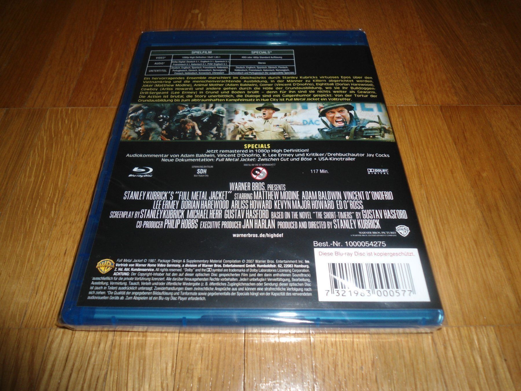 Alle DVDs: Full Metal Jacket - BLU-RAY - UNCUT – Neu und originalverpackt aus Basel von havsok 1