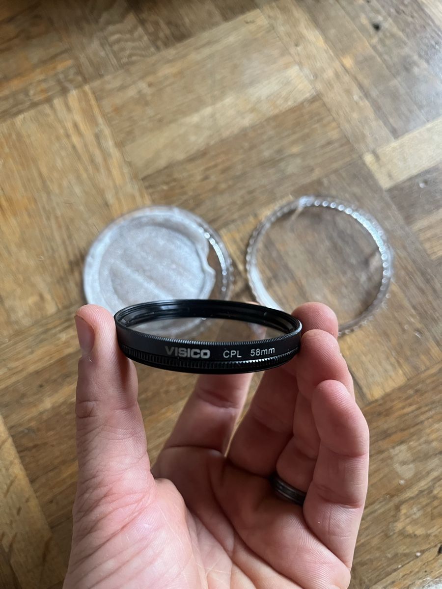 Filter: Filtre polarisant 58mm – Neu (gemäss Beschreibung) aus Chambrelien von Teonimos