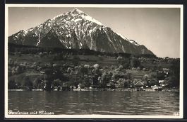 AK Faulensee, Ortsansicht mit Niesen