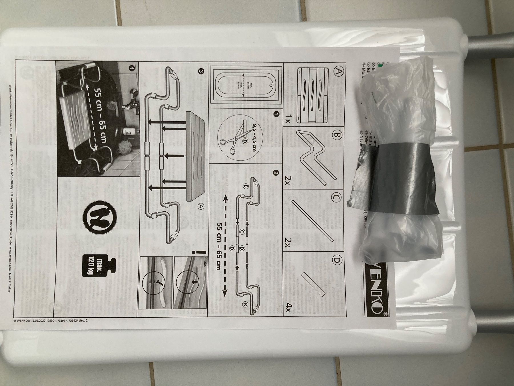 Wenko Sgabelli: Badewannensitz Secura - neu – Nuovo (secondo la descrizione) da Schindellegi venduto da lis_by5v 4