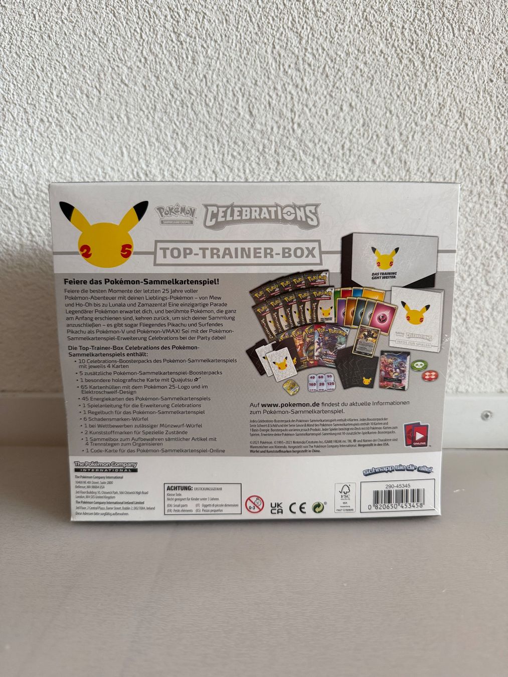 Pokémon Carte collezionabili: Pokémon Celebrations ETB (DE) – Nuovo e nell'imballaggio originale da Worblaufen venduto da tbegsr 1