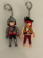 Playmobil Ritter und Pirat Schlüsselanhänger Set Vintage RAR