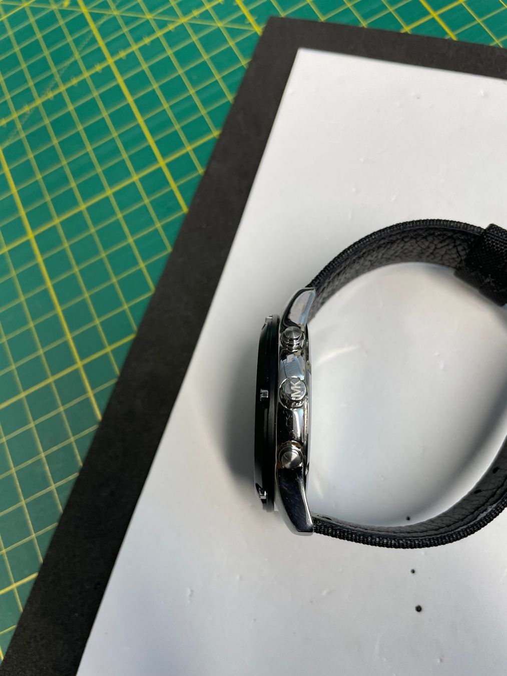 Michael Kors Orologi: Michael Kors Carbon Dial Watch – Usato da Obergösgen venduto da File75 4