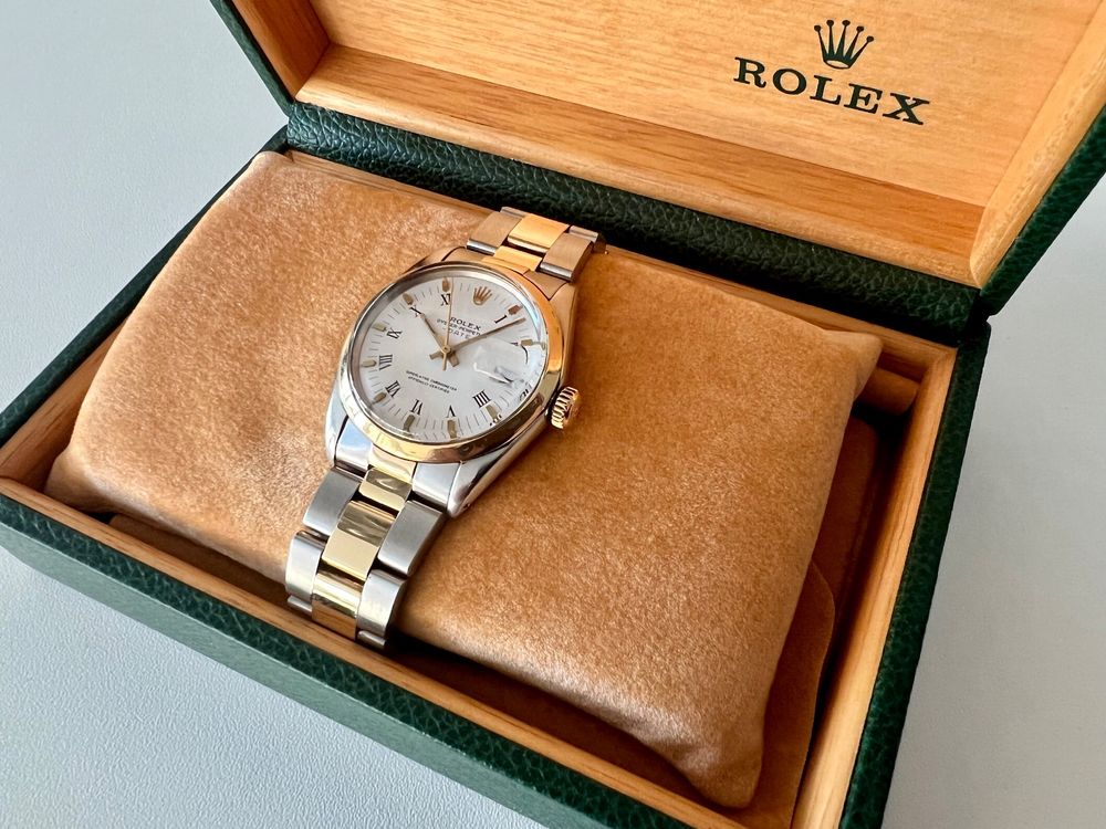 Rolex Orologi: ROLEX Oyster Perpetual Date, 1500, Automatic, Steel-Gold – Usato da Le Mont-sur-Lausanne venduto da LycaGallery 9