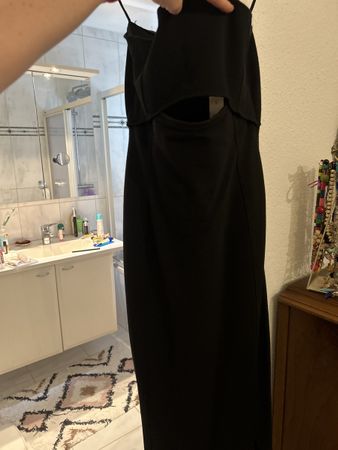 Anthropologie MAEVE sleeveless cutout dress slit medium