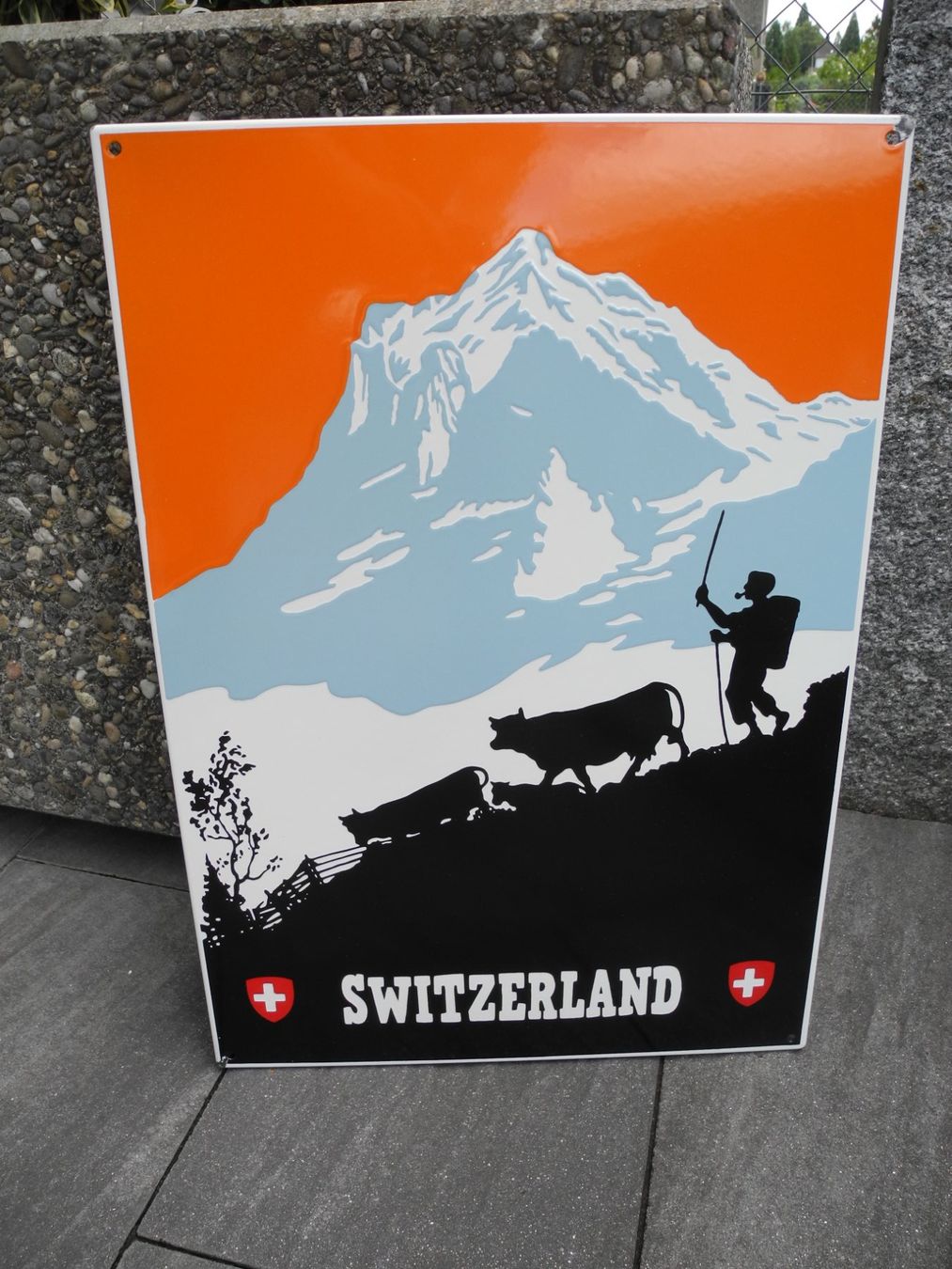 Ecriteaux: SCHWEIZ-SUISSE-SVIZZERA-SWITZERLAND – D'occasion à Reinach AG par Huckleberrysix 1
