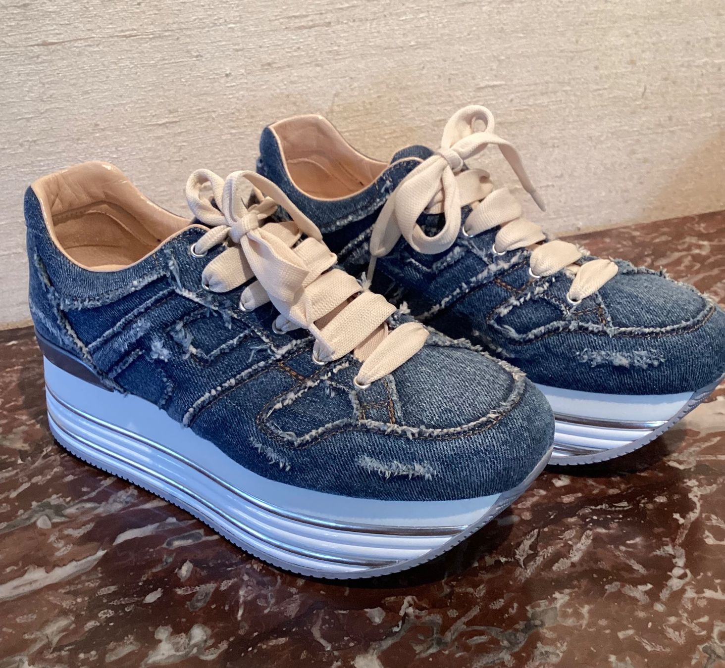 Hogan Scarpe da donna: Sneaker Hogan Denim 38.5 – Usato da Magadino venduto da sylvierosa 3