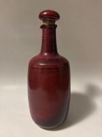 Keramik Flasche Ochsenblut-Glasur von Ed. Chapallaz Designkl