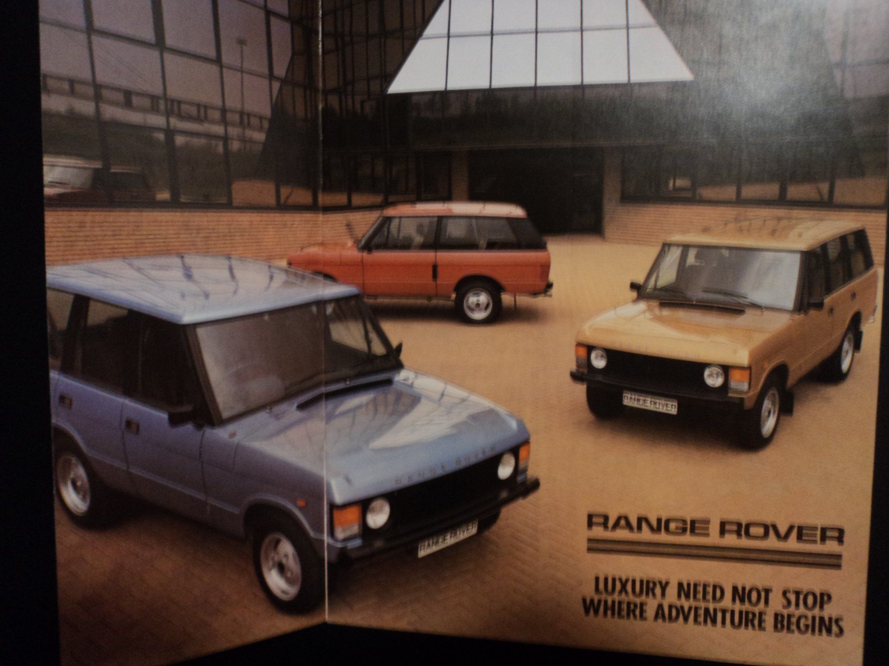 Rover Dokumente: Prospekt Range Rover 1983 selten! – Gebraucht aus Schwarzenburg von modelCARama 1