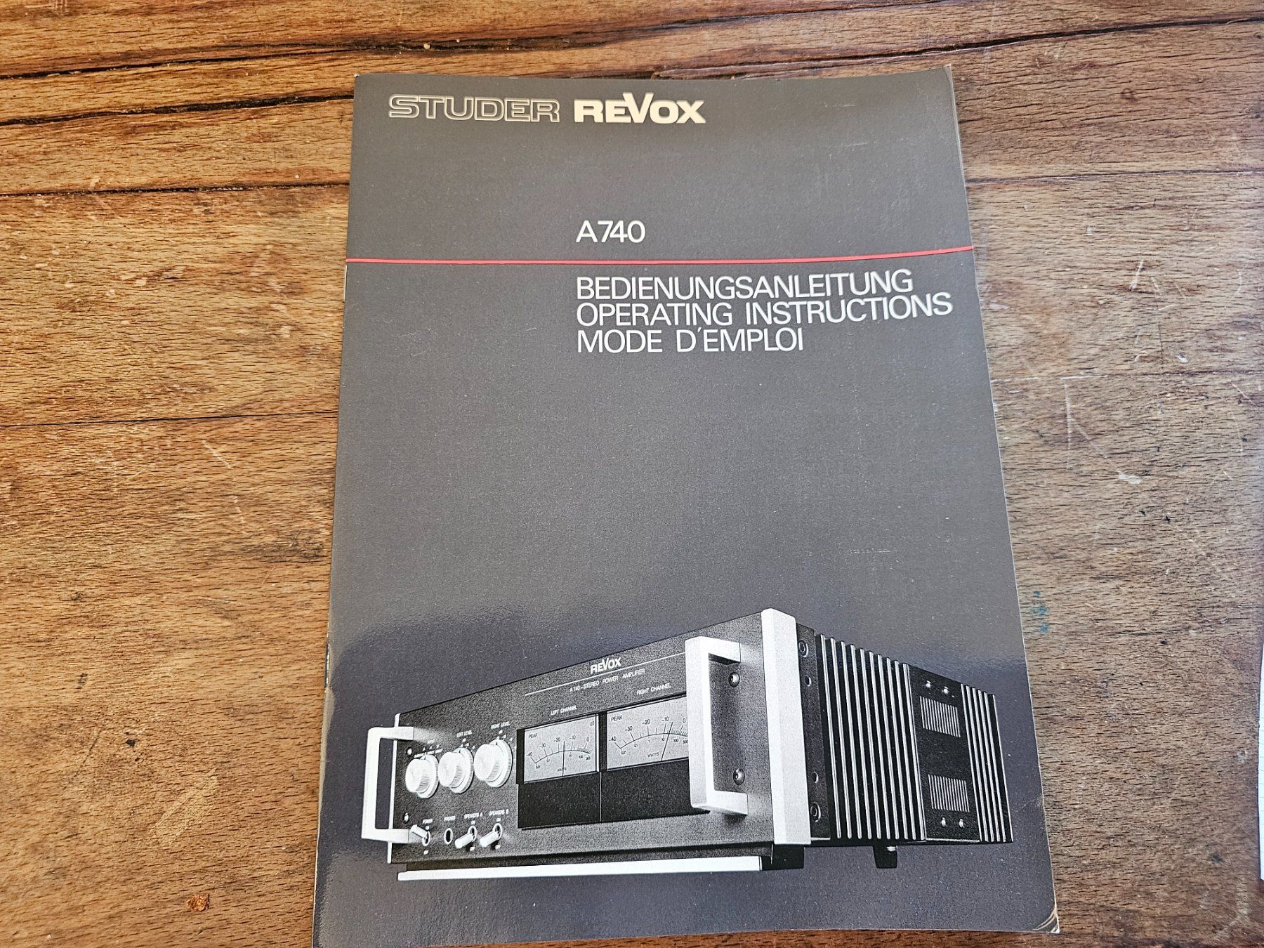 Revox Amplificatori: Revox Endstufe A740 TOP – Usato da Monte Carasso venduto da giave 4
