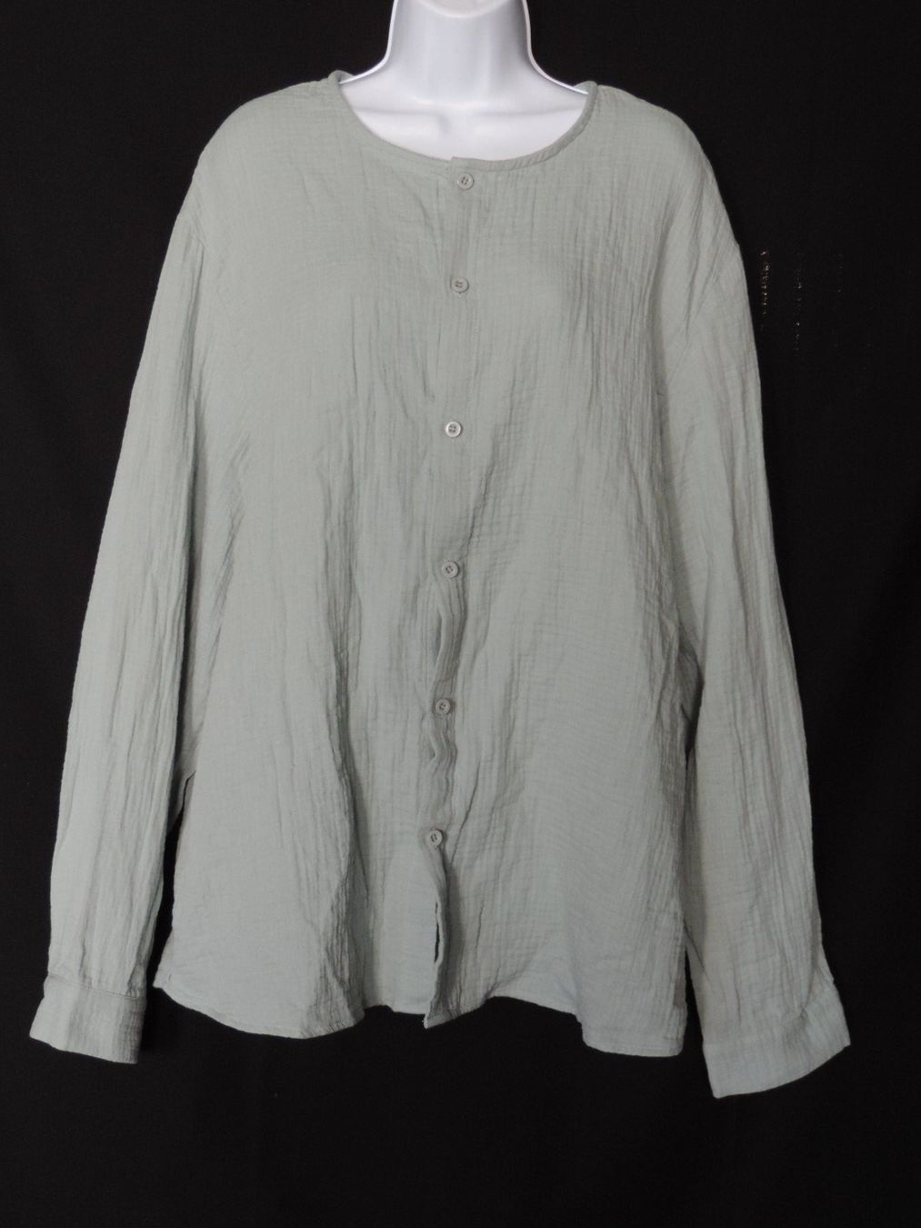 Chemises: chemise vert gris – D'occasion à Genève par Axelle333 1