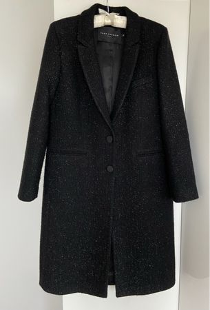 Tara Jarmon Black Coat MANTEL, size - 40