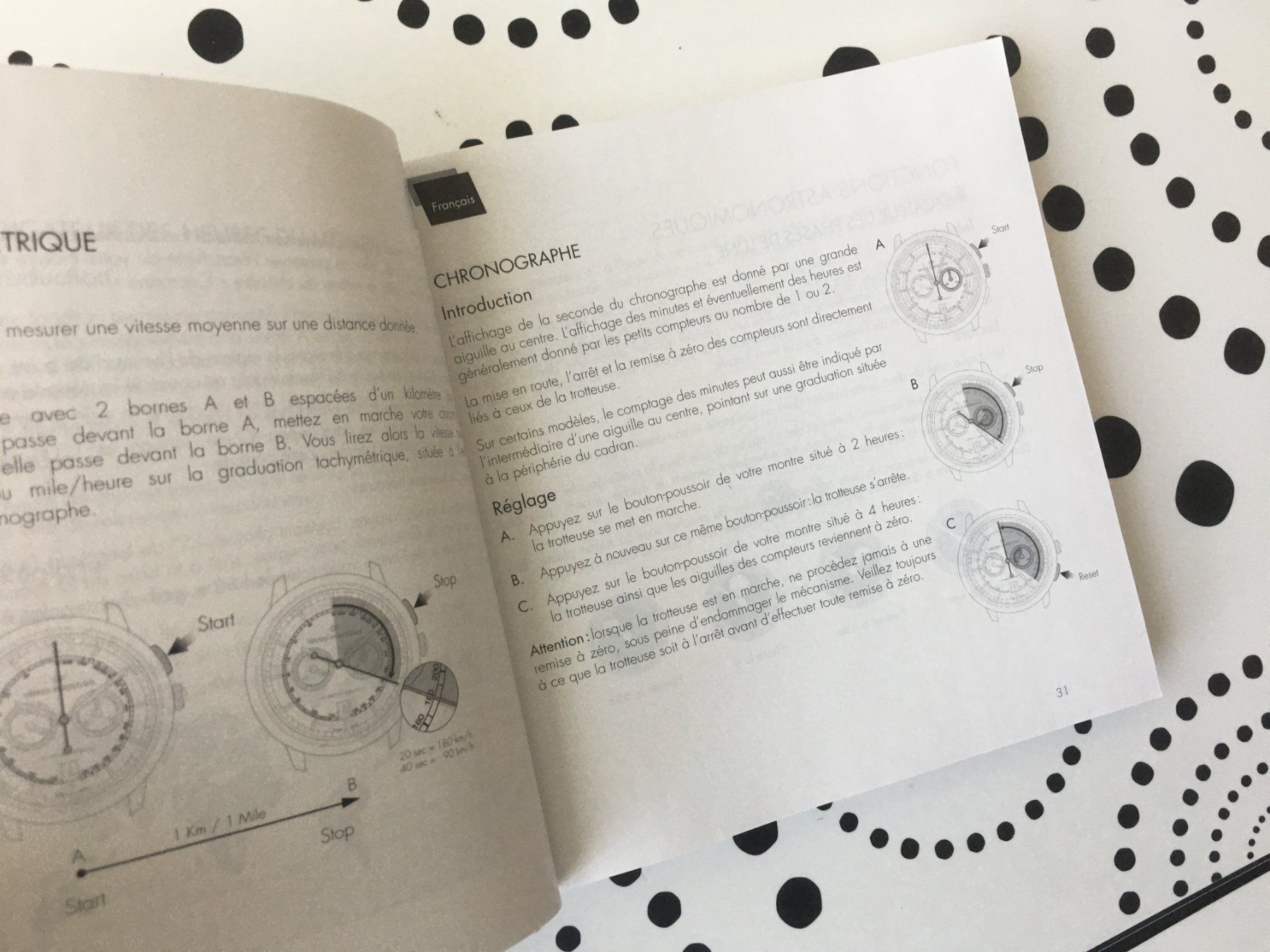 Girard-Perregaux Documenti: GP GIRARD-PERREGAUX ORIGINAL - BOOKLET USER MANUEL OPERATING – Usato da Epalinges venduto da dream-watch 8