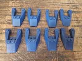 lego 6153b lot de 8 pièces Dark Blue Wedge 6 x 4
