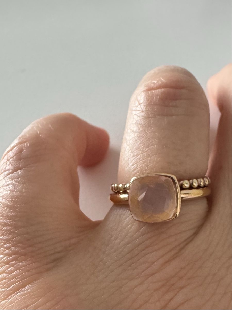 Anelli: PHANTASYA zwei Finger-Ringe mit Stein und Kugeloptik – Usato da St.Gallen venduto da Isnisodo 6