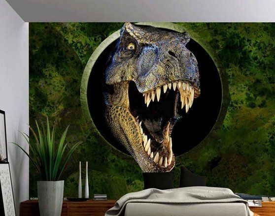 Poster & Bilder: Wandbehang T-Rex 95cm x 73cm – Neu und originalverpackt aus Walenstadt von emynmuil1