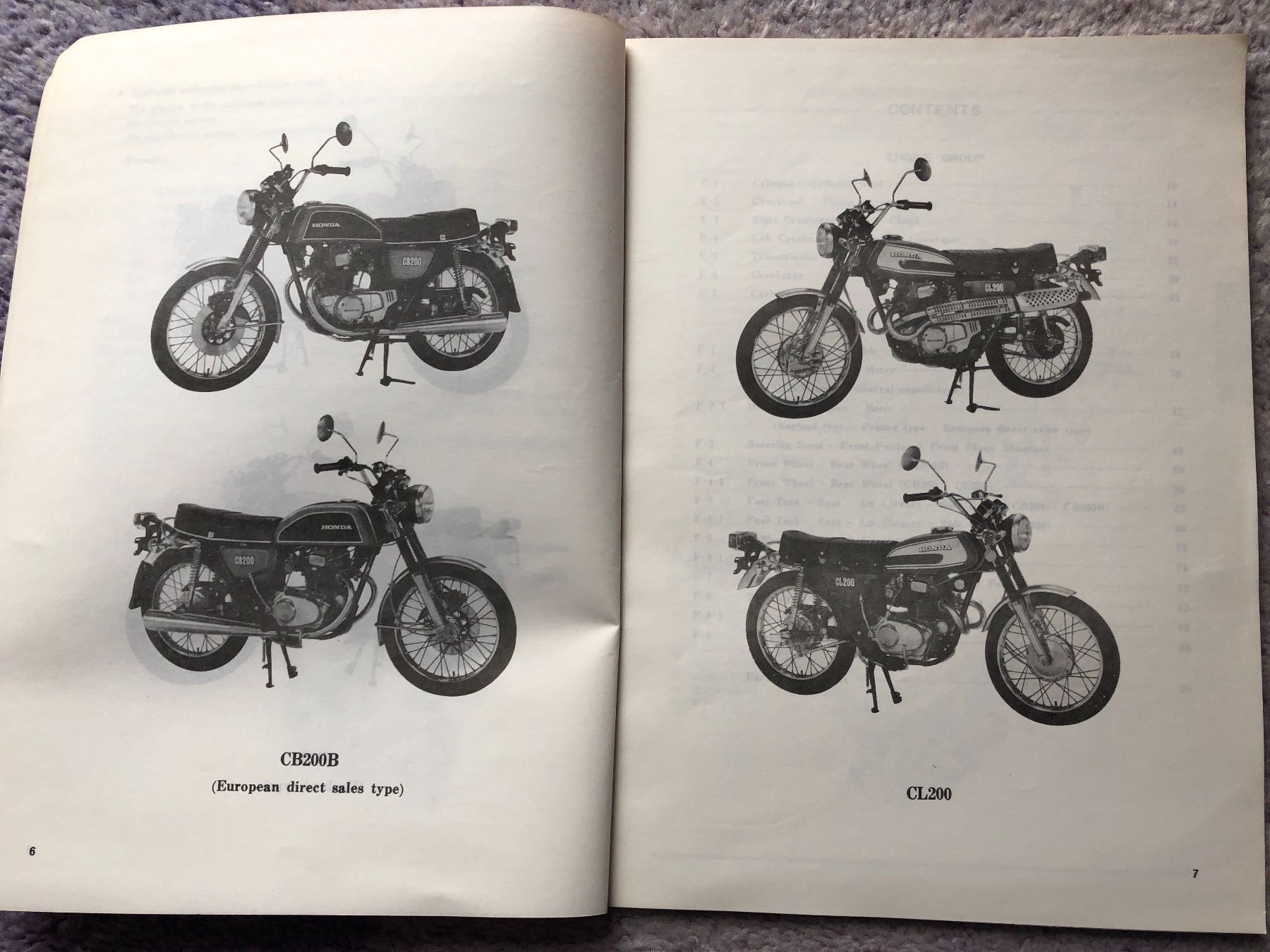 Honda Strada: Honda CB 200 et CL 200 – Usato da Morrens VD venduto da kawah2 3