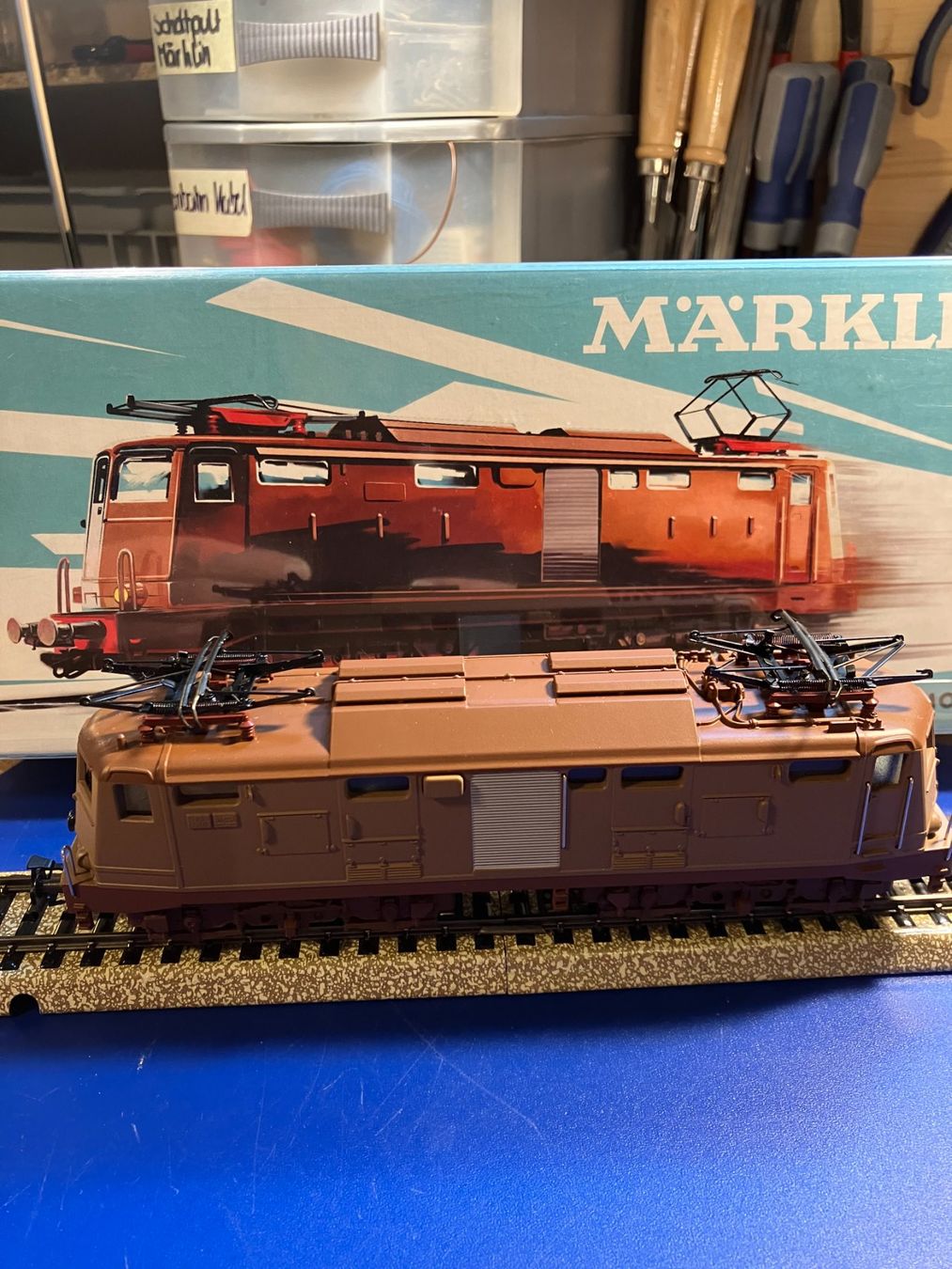 Märklin Trains électriques: Märklin E-Lok FS E424 HO Nr. 30350 MFX – Neuf (Voir description) à Galgenen par Forflowers