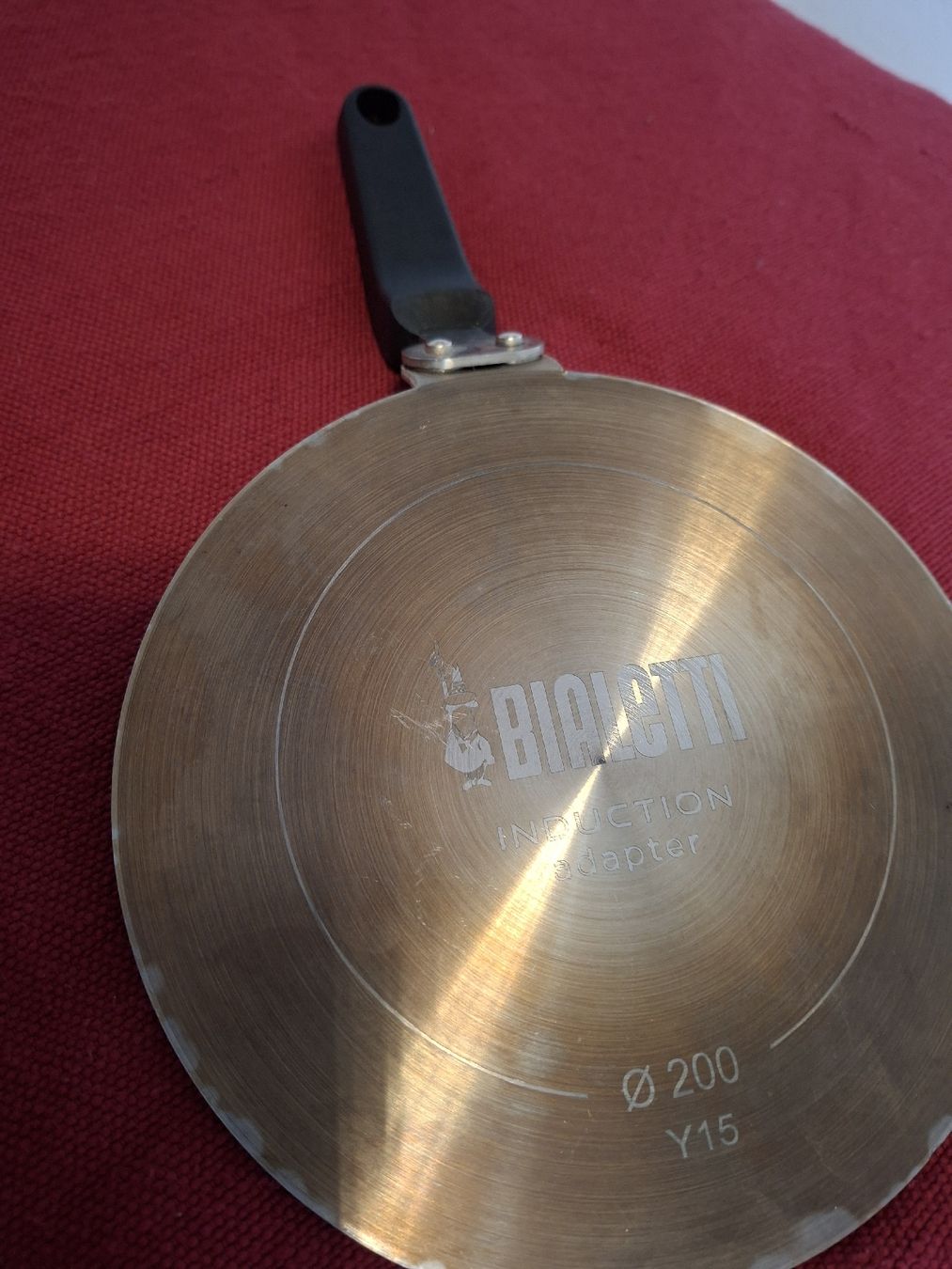 Bialetti Elettrodomestici da cucina: Induktionsadapter Bialetti 200 mm Durchmesser  – Usato da Affoltern am Albis venduto da Feather 5