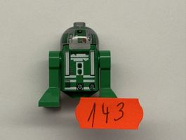 1 Stück LEGO Star Wars - R2-D2 - Grüne Figur - Rarität
