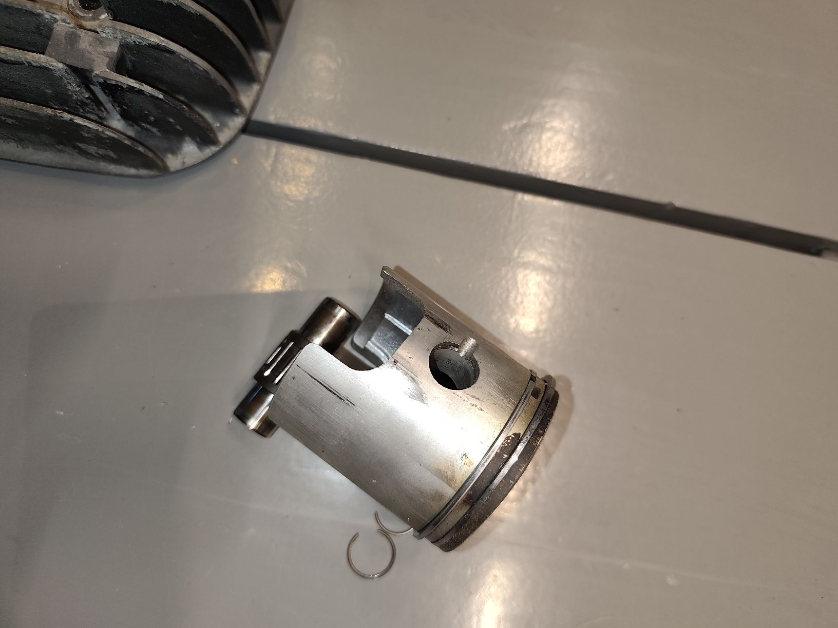 Suzuki Alle Motorradersatzteile: suzuki ts 125 1977 cylinder kit – Gebraucht aus Chevenez von oldyparadise 8
