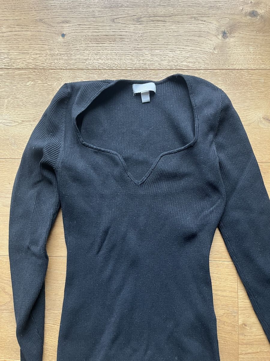 H&M Maglioni & Felpe: Schwarzes H&M Langarmshirt, Grösse S – Usato da Winterthur venduto da nstau 2