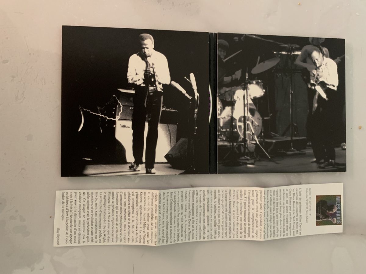 CD: Miles Davis/ Live Fillmore East(1970)2CDs – Usato da lausanne venduto da Ccheche 1