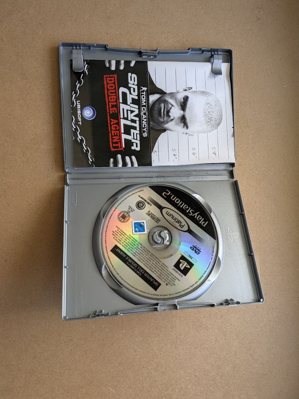 Spiele: Splinter Cell Double Agent PS2 Stark zerkratzt CD getestet  – Gebraucht aus Chur von FreakofRarity 2