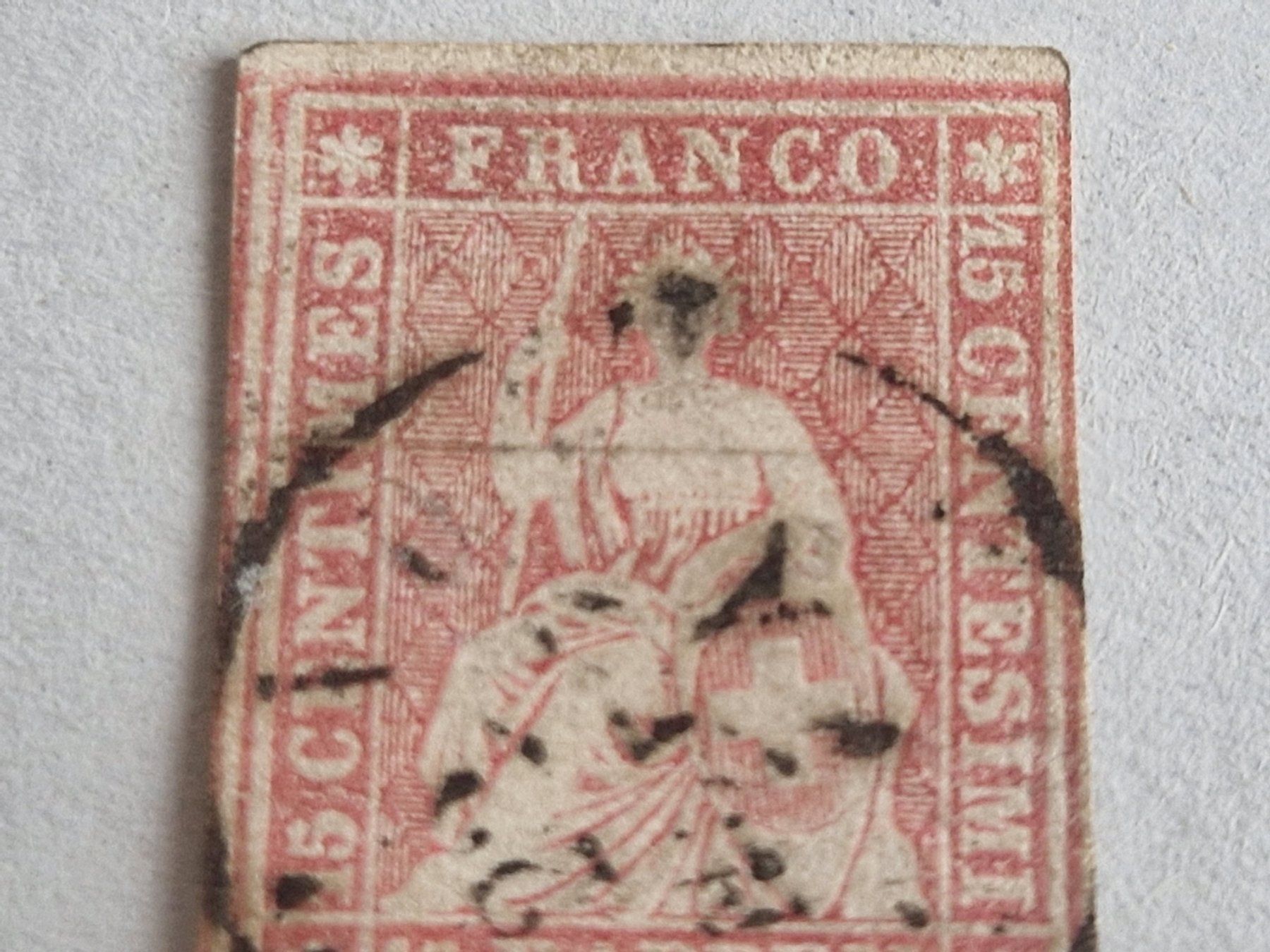 Tutti i francobolli: Strubel 24G, signiert, ab 1.- – Usato da Burgdorf venduto da Glossy01 1