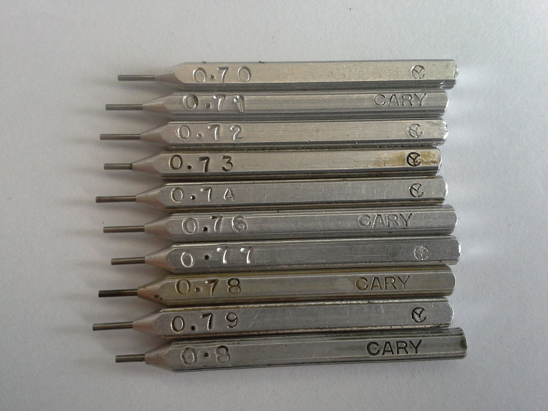 Misurare: Cary Lehrdorne 0.7-0.8mm – Usato da Safnern venduto da Jurgdiana