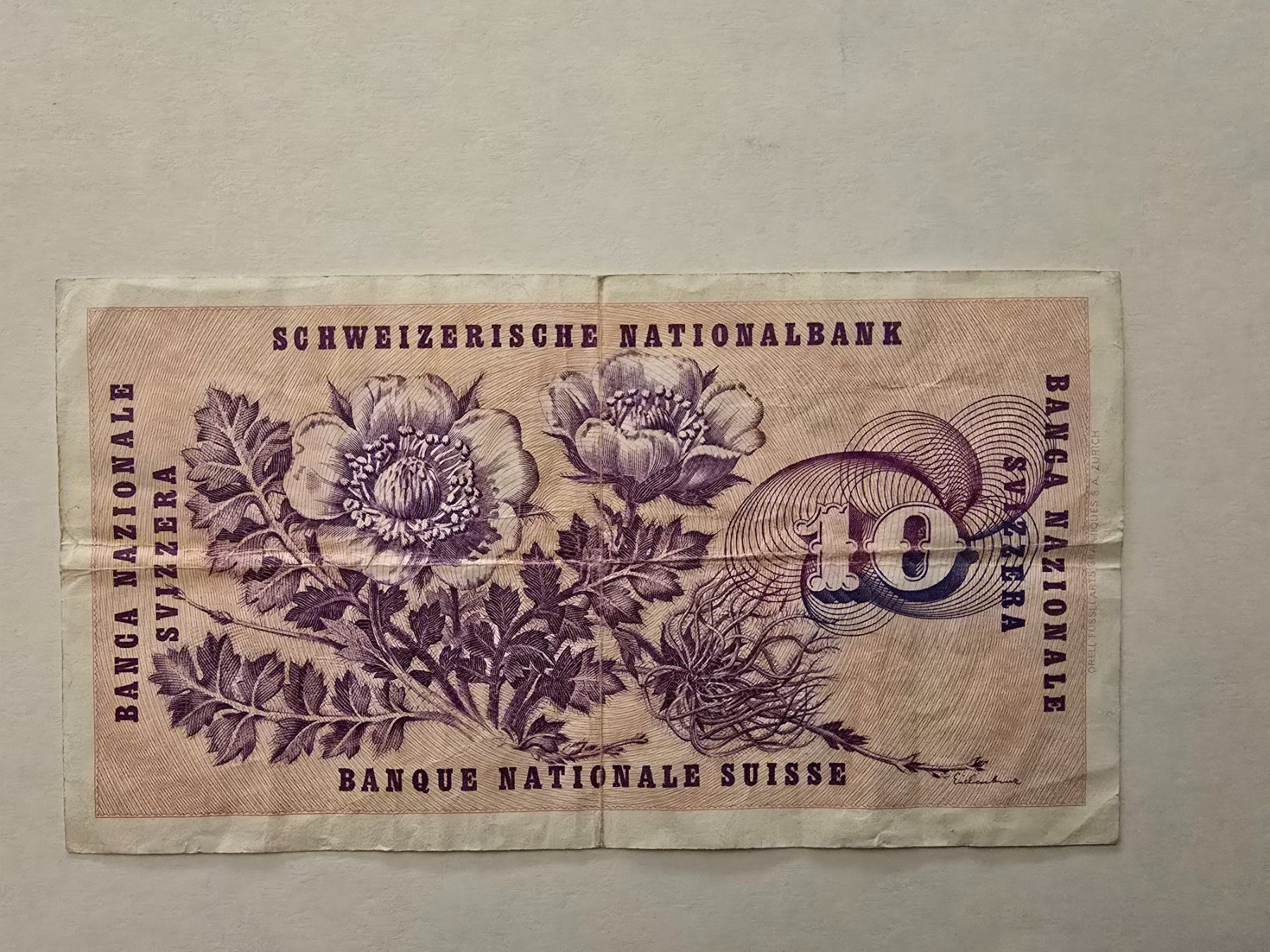 Banknoten: Billets de 10 francs, Série 94 Z – Gebraucht aus Neuenhof von brasvarela 1