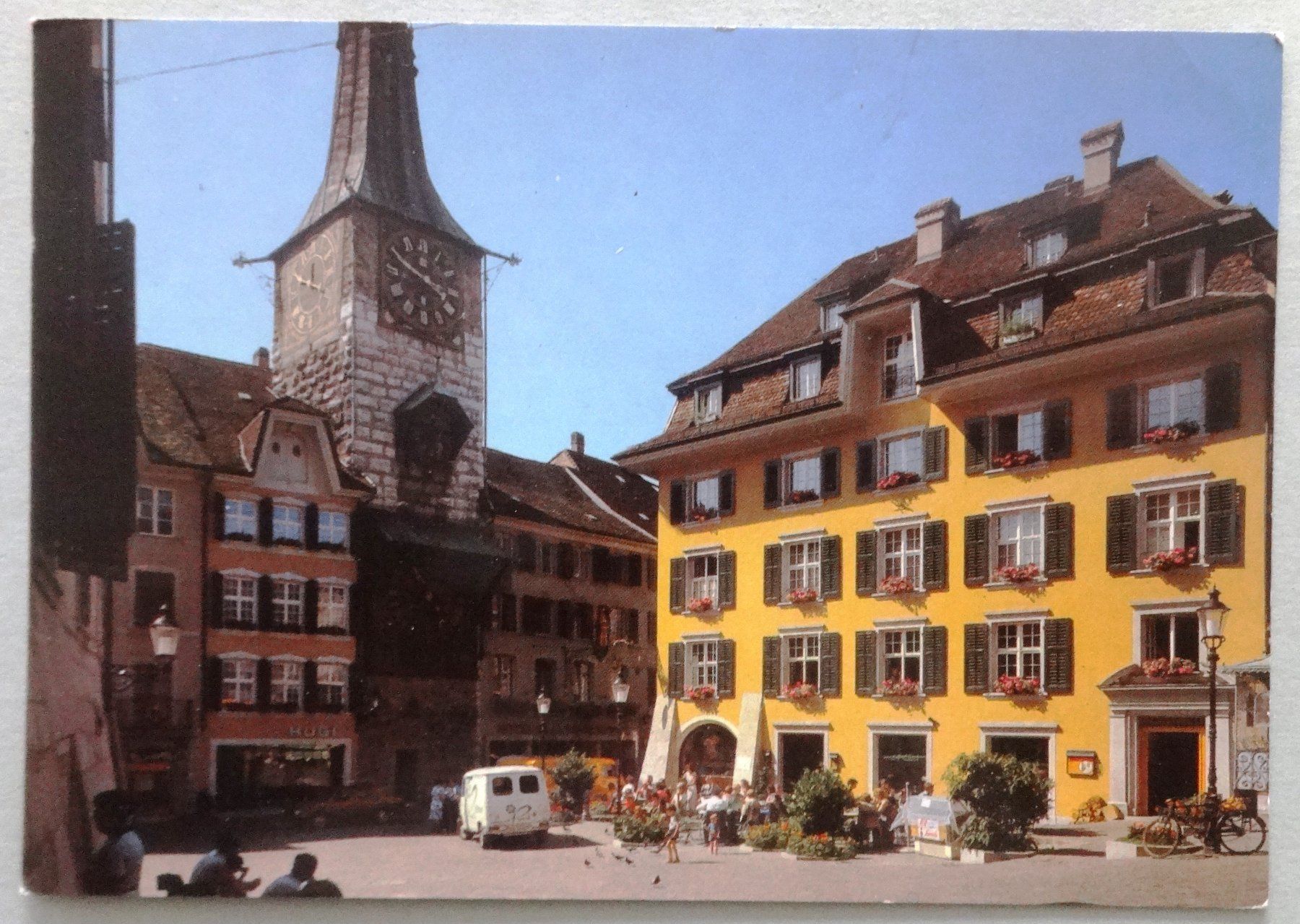 Cartoline postali: Solothurn, Zeitglockenturm mit Astronomischer Uhr – Difettoso da Fétigny venduto da Billy2miny
