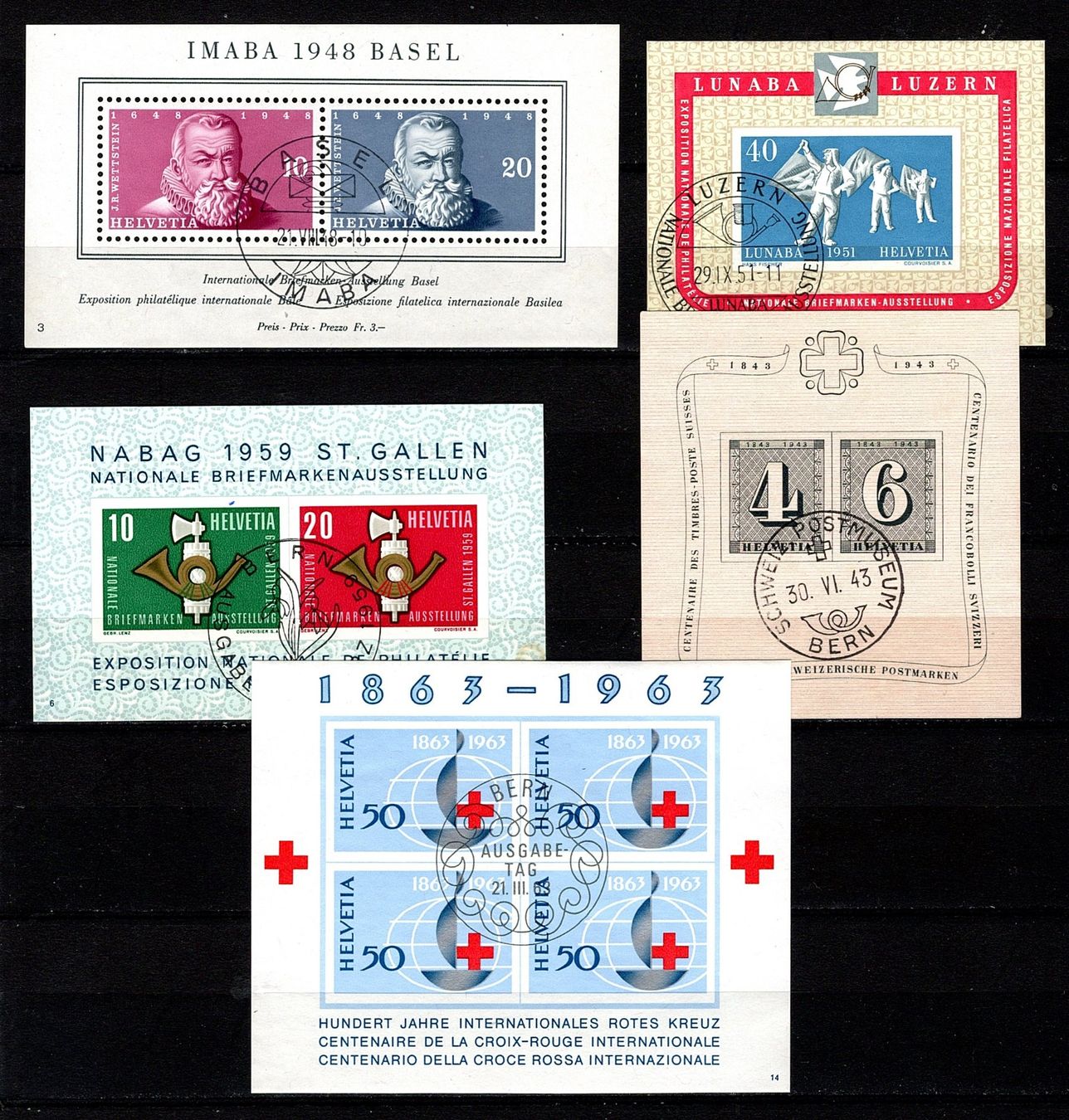 Tous les timbres: Blockausgaben (823) – D'occasion à Burgdorf par blinky01