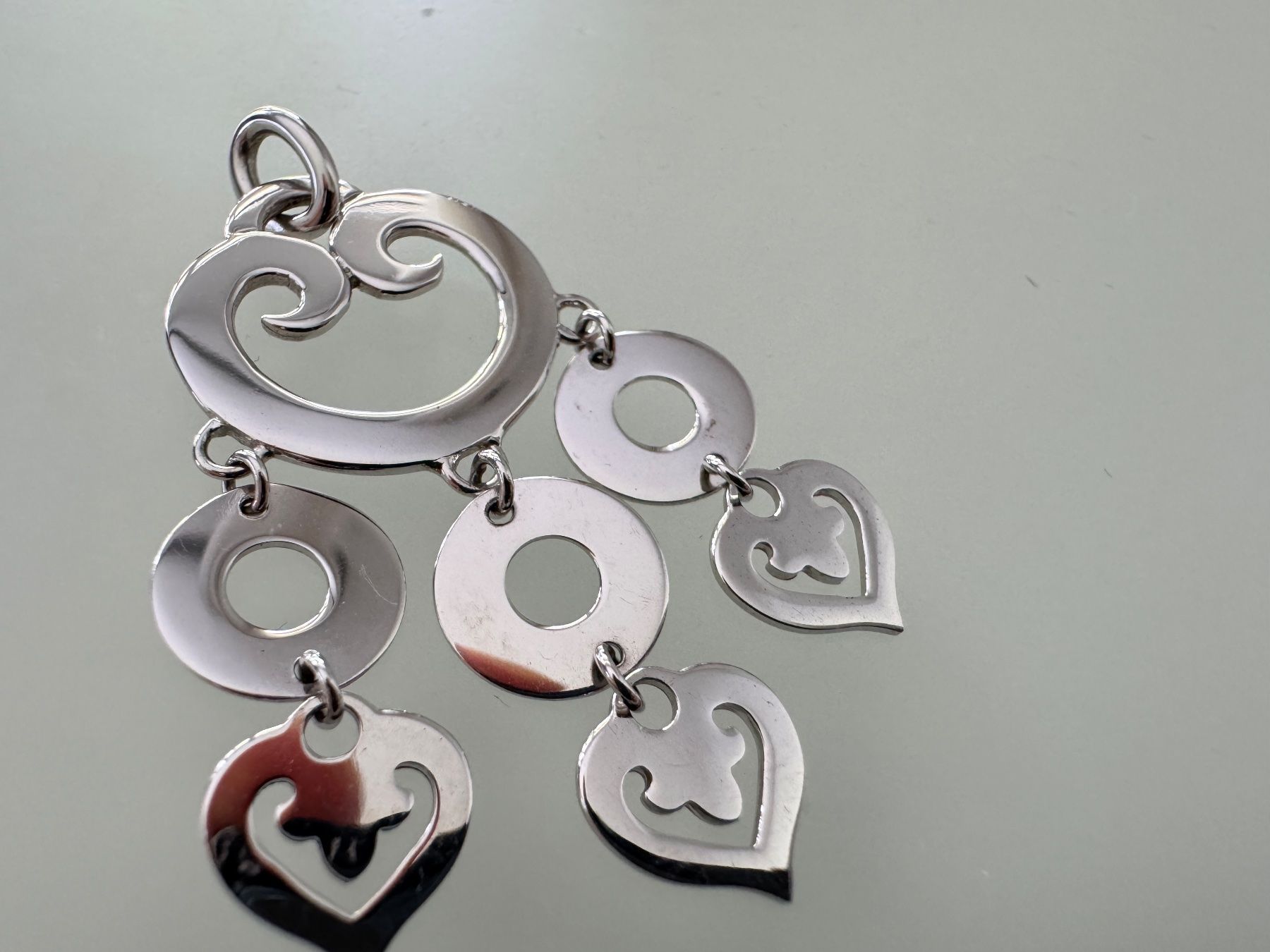 Pendentifs: Pendentif O.J. Perrin en Or Blanc. – D'occasion à Geneve par iBest 2