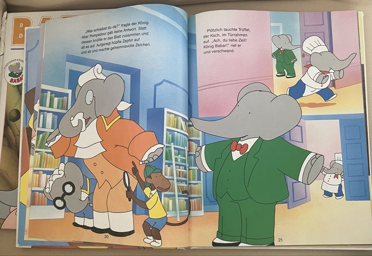 Bücher: Babar Die verschwundene Krone Buch gebraucht – Gebraucht aus Birr von Elines 5