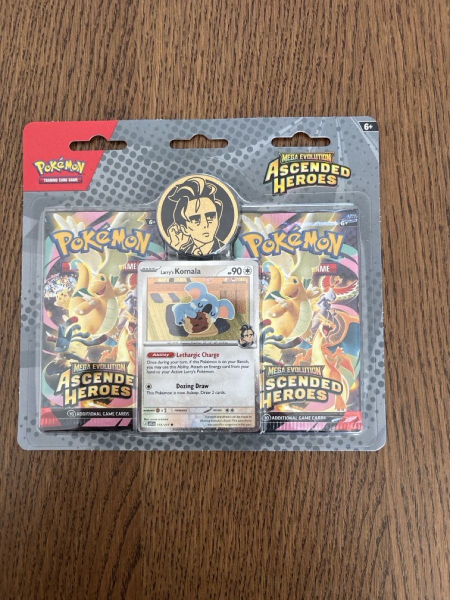 Pokémon Cartes à collectionner: Pokemon TCG Mega Evolution Ascended Heroes Larrys Komala Set – Neuf avec emballage d'origine à Sissach par hfgr