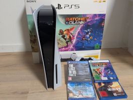 Playstation 5 Disc Edition mit Spielen