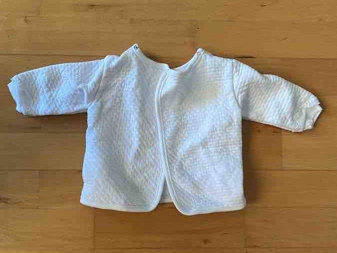 Giacche & Cappotti: Baby Jacke Weiss Grösse 62 – Usato da Zürich venduto da Jakomo007