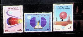 ÉMIRATS ARABES UNIS SÉRIE 1985 NEUVE. COTE  8 EUROS /U660