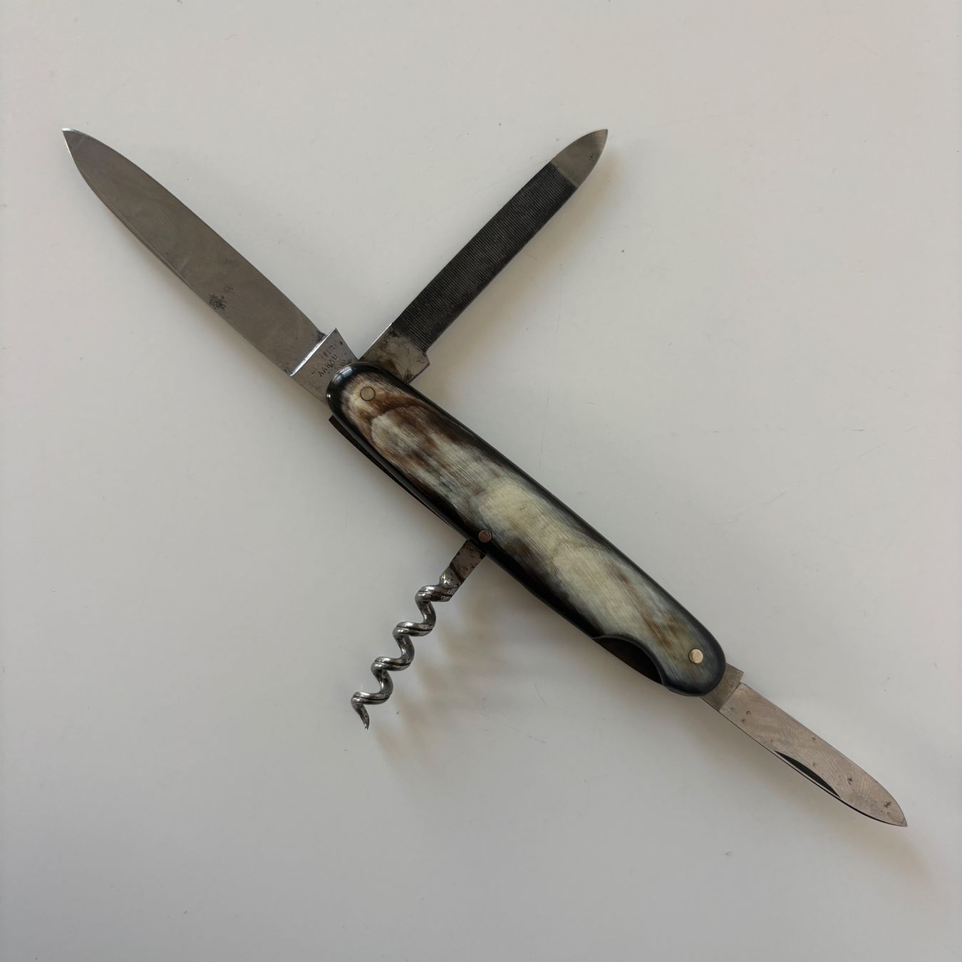Coltelli tascabile: Sackmesser / Taschenmesser Hornschalen – Usato da Zürich venduto da Malf_007 3