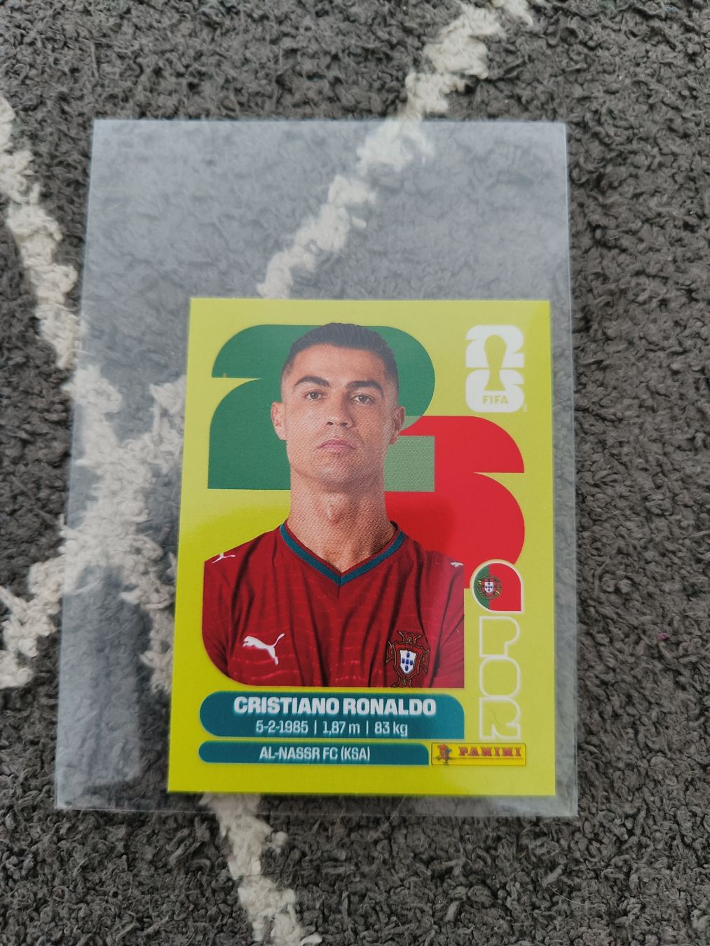 Panini Sammelbilder & Trading cards: Cristiano Ronaldo Panini WM 2026 Sticker - Gratis Versand! – Gebraucht aus Rorschach von Laboumedeluxe